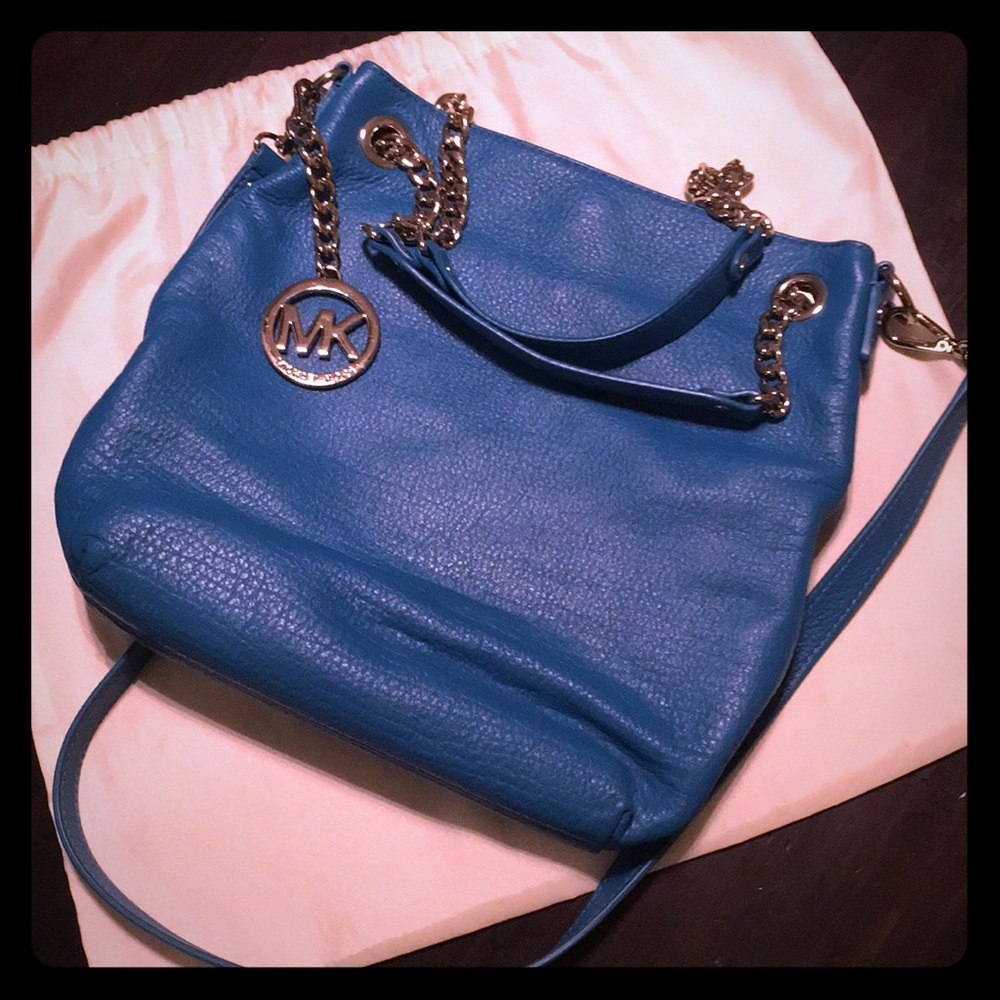 Turquoise Michael Kors Purse